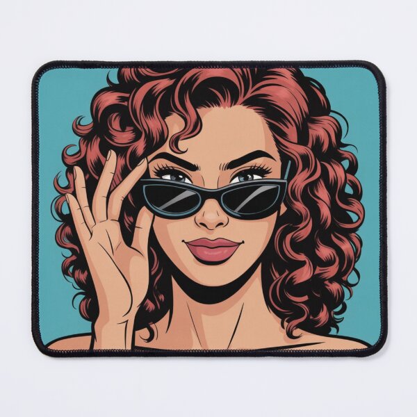 Item preview, Showgirl - sunglasses and curls designed and sold by Sprayline.