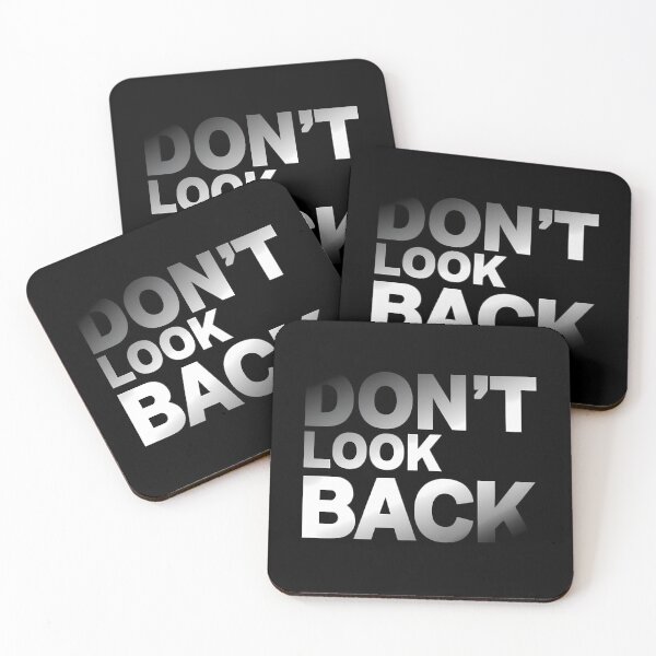 Item preview, Dont look back Blk-Wrt designed and sold by UrbanPrts.