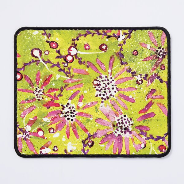 Item preview, Sunny Boho Watercolor Flowers Pattern designed and sold by Duncan Bullock.