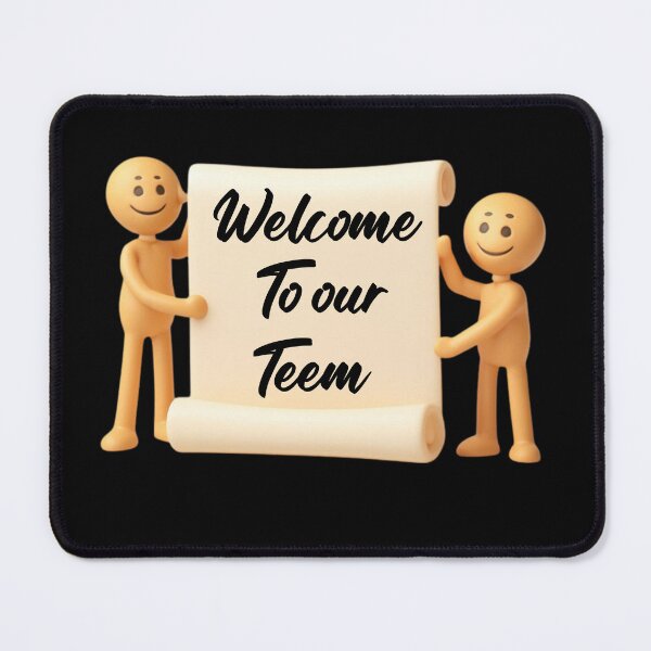 Item preview, Welcome To Our Team - HR Welcome Team Scroll designed and sold by Khadigadesings.