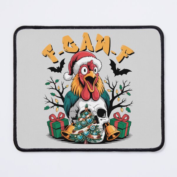 Item preview, F-Caw-F Christmas Crow Funny Gothic Christmas Essential T-shirt designed and sold by PrintMod.