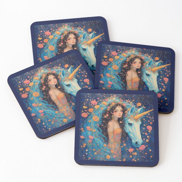 Item preview, The Girl and the Unicorn. designed and sold by Natalia-Vlad.