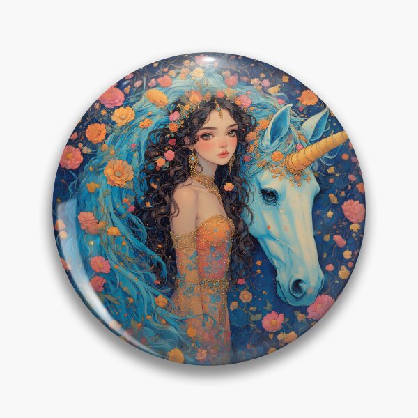 Item preview, The Girl and the Unicorn. designed and sold by Natalia-Vlad.