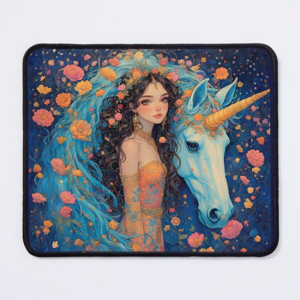 Item preview, The Girl and the Unicorn. designed and sold by Natalia-Vlad.