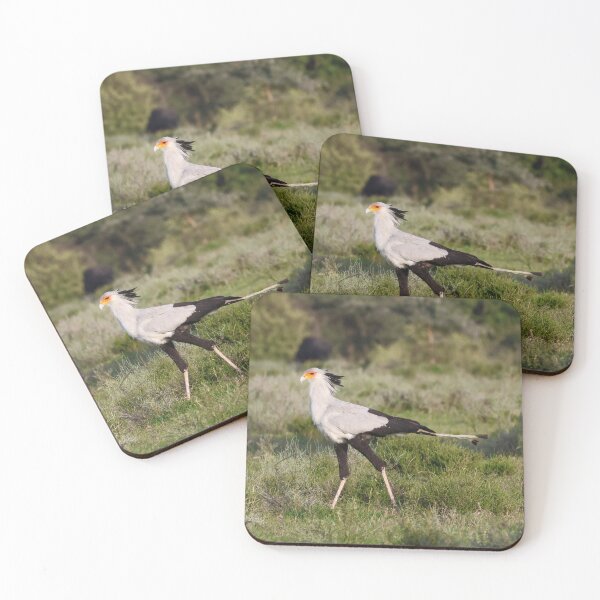 Item preview, Strutting Secretarybird - Eastern Serengeti designed and sold by KristalStittle.