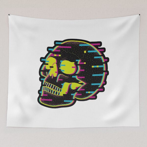 Item preview, Glitchy Skull designed and sold by stephenflashart.