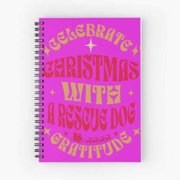 Item preview, Celebra la Navidad con un perro rescatado: Edición de gratitud designed and sold by Dog Art Studio.
