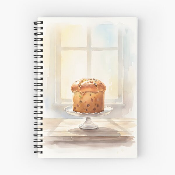 Item preview, A single sweet bread on a cake stand in front of a bright window designed and sold by homydesign.