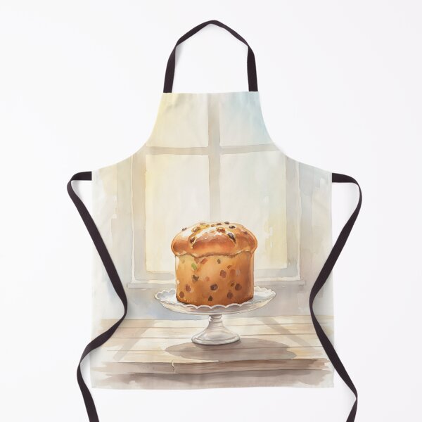 Item preview, A single sweet bread on a cake stand in front of a bright window designed and sold by homydesign.