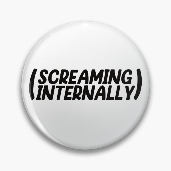 Item preview, Screaming Internally designed and sold by the-craft-shop.