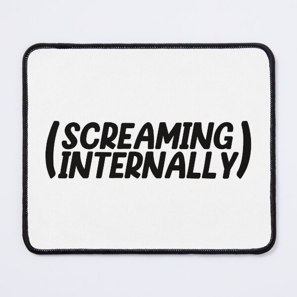 Item preview, Screaming Internally designed and sold by the-craft-shop.