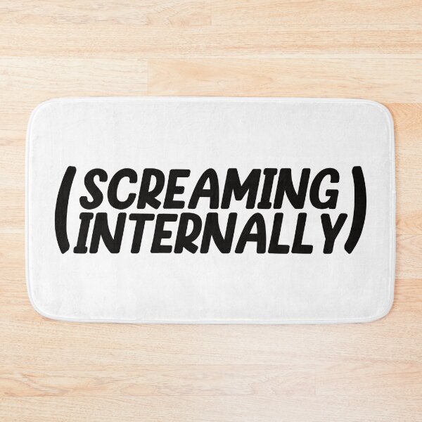 Item preview, Screaming Internally designed and sold by the-craft-shop.