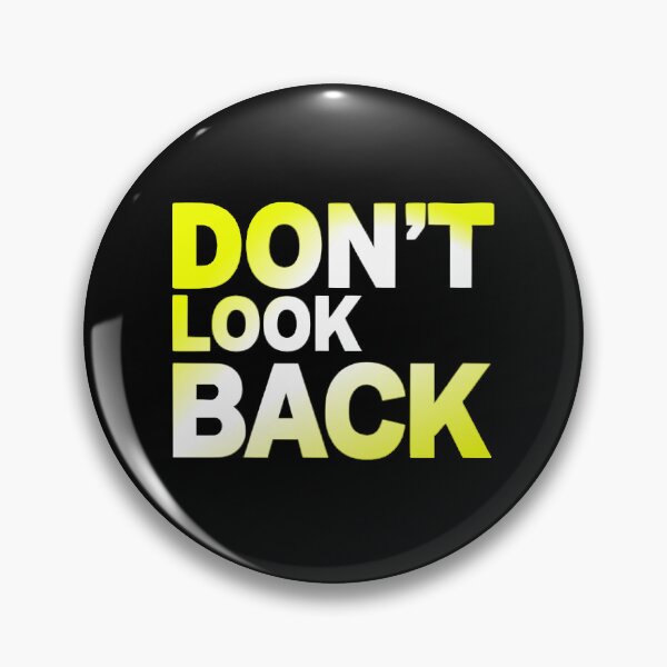 Item preview, Dont look back Ylw-Wrt designed and sold by UrbanPrts.