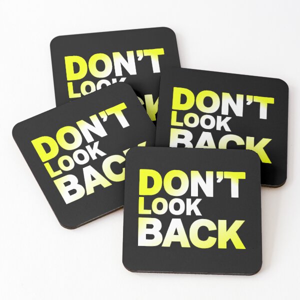 Item preview, Dont look back Ylw-Wrt designed and sold by UrbanPrts.