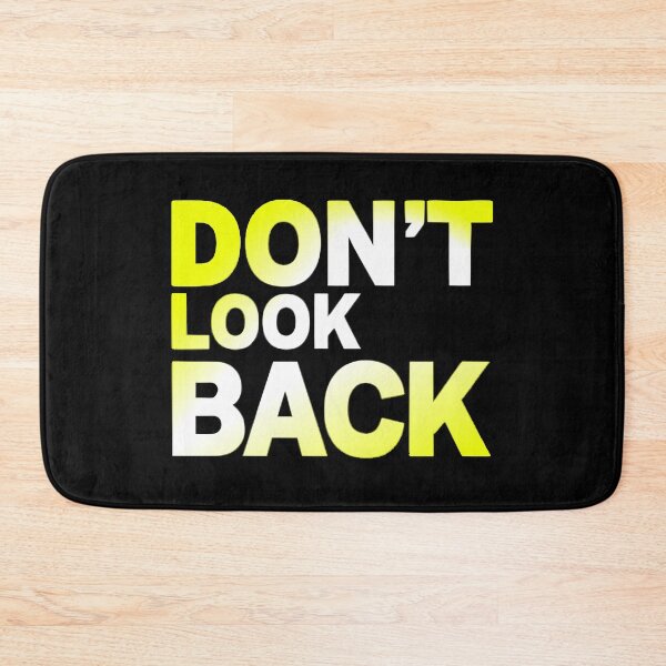 Item preview, Dont look back Ylw-Wrt designed and sold by UrbanPrts.