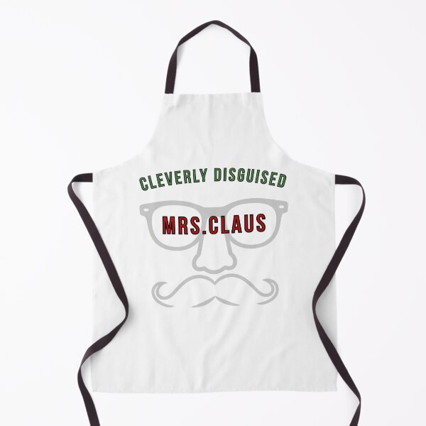 Item preview, Cleverly Disguised Mrs. Claus T-Shirt – Funny Christmas Tee (light fabric) designed and sold by FunFictionStories.