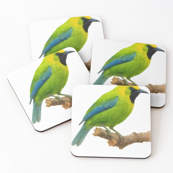 Item preview, Blue-winged Leafbird designed and sold by HOMETOWN86.