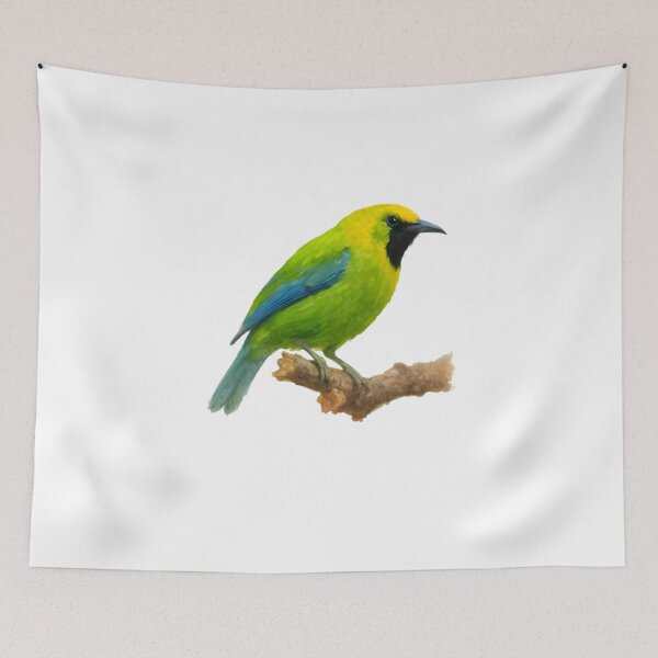 Item preview, Blue-winged Leafbird designed and sold by HOMETOWN86.