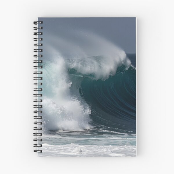 Item preview, Powerful Ocean Wave Breaking with Sea Spray designed and sold by homydesign.