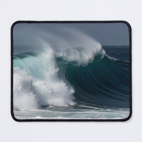 Item preview, Powerful Ocean Wave Breaking with Sea Spray designed and sold by homydesign.