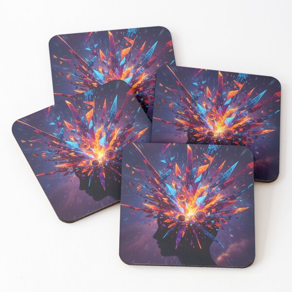 Item preview, Shattered Geometric Mind with Exploding Light designed and sold by homydesign.