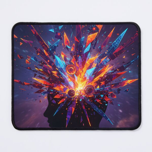 Item preview, Shattered Geometric Mind with Exploding Light designed and sold by homydesign.