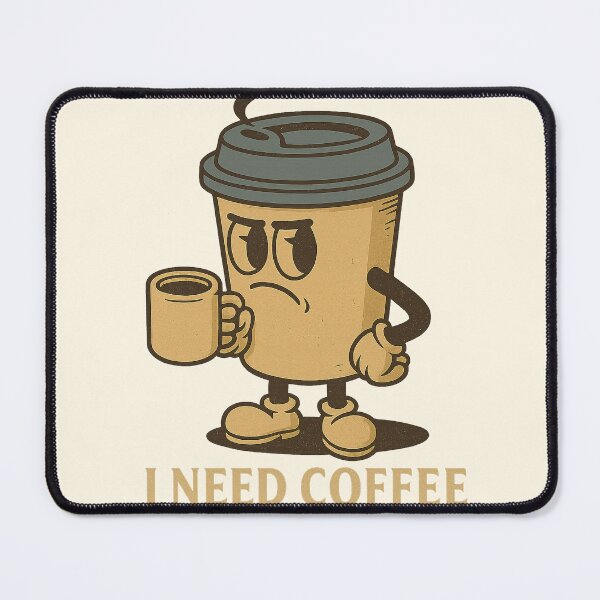 Item preview, I Need Coffee designed and sold by LevelUpLab.