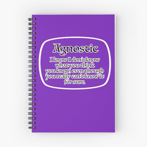 Item preview, Agnostic I know I don’t know what you think you know designed and sold by mntimg.