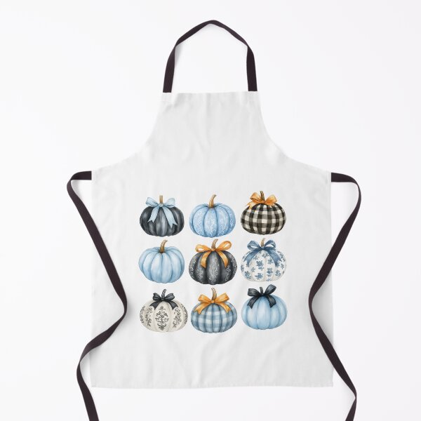 Item preview, Blue Bow Pumpkin designed and sold by stephenflashart.