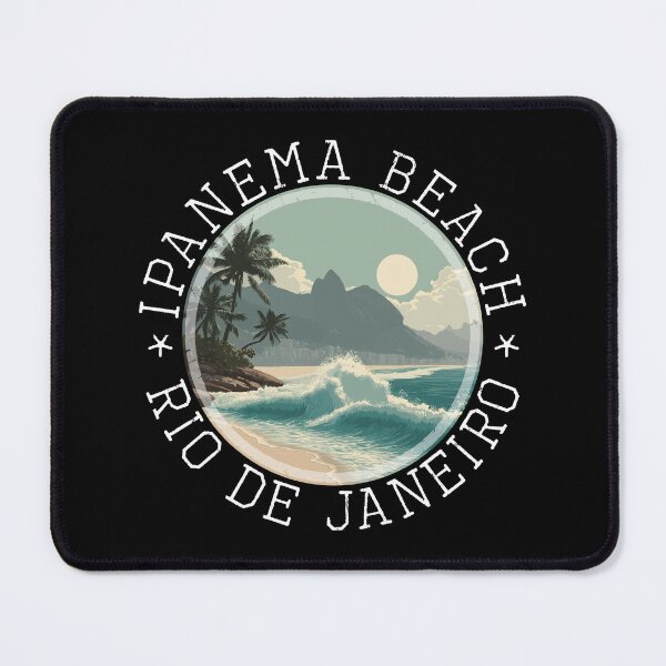 Item preview, Ipanema Beach – Rio de Janeiro (with White Lettering) designed and sold by VelvetRoom.