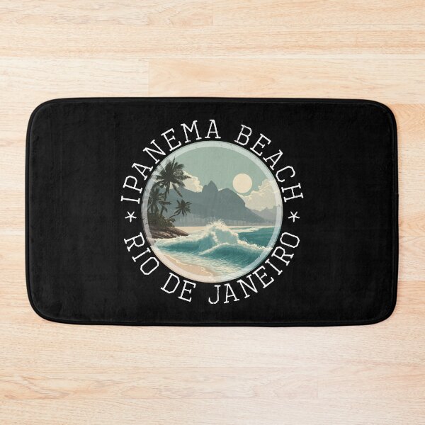 Item preview, Ipanema Beach – Rio de Janeiro (with White Lettering) designed and sold by VelvetRoom.