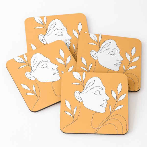 Item preview, Fem-in-in Fleur Orange designed and sold by KevinGarden.