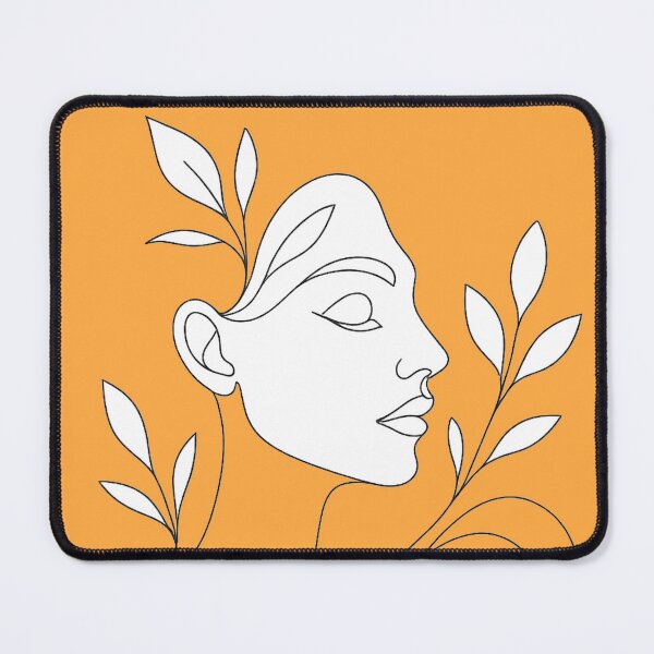 Item preview, Fem-in-in Fleur Orange designed and sold by KevinGarden.