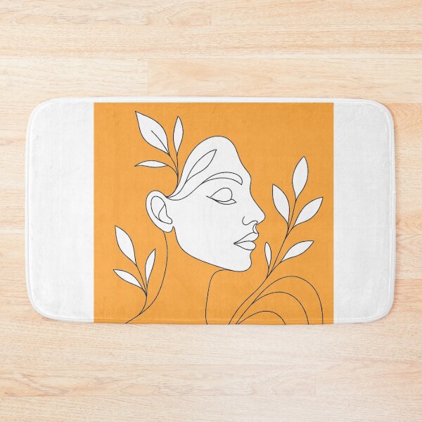 Item preview, Fem-in-in Fleur Orange designed and sold by KevinGarden.
