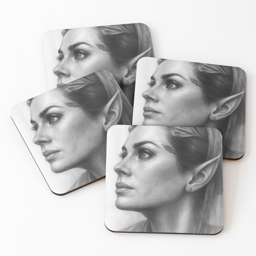 Item preview, Coasters (Set of 4) designed and sold by Ryuus.
