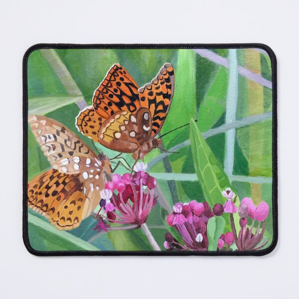 Item preview, Fritillaries on Joe Pye Weed designed and sold by JudysArtCompany.