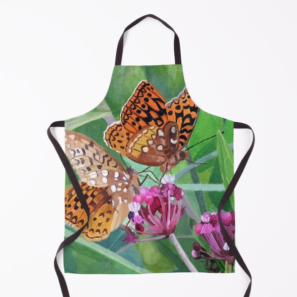 Item preview, Fritillaries on Joe Pye Weed designed and sold by JudysArtCompany.