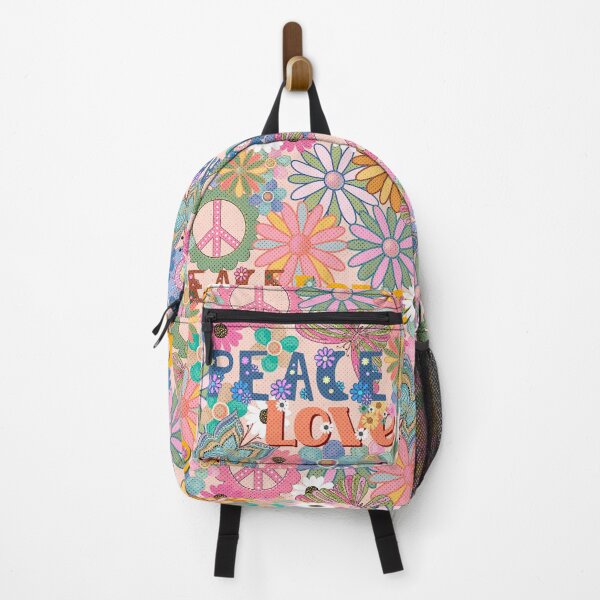 Item preview, Retro peace love bloom designed and sold by Navitaloves.
