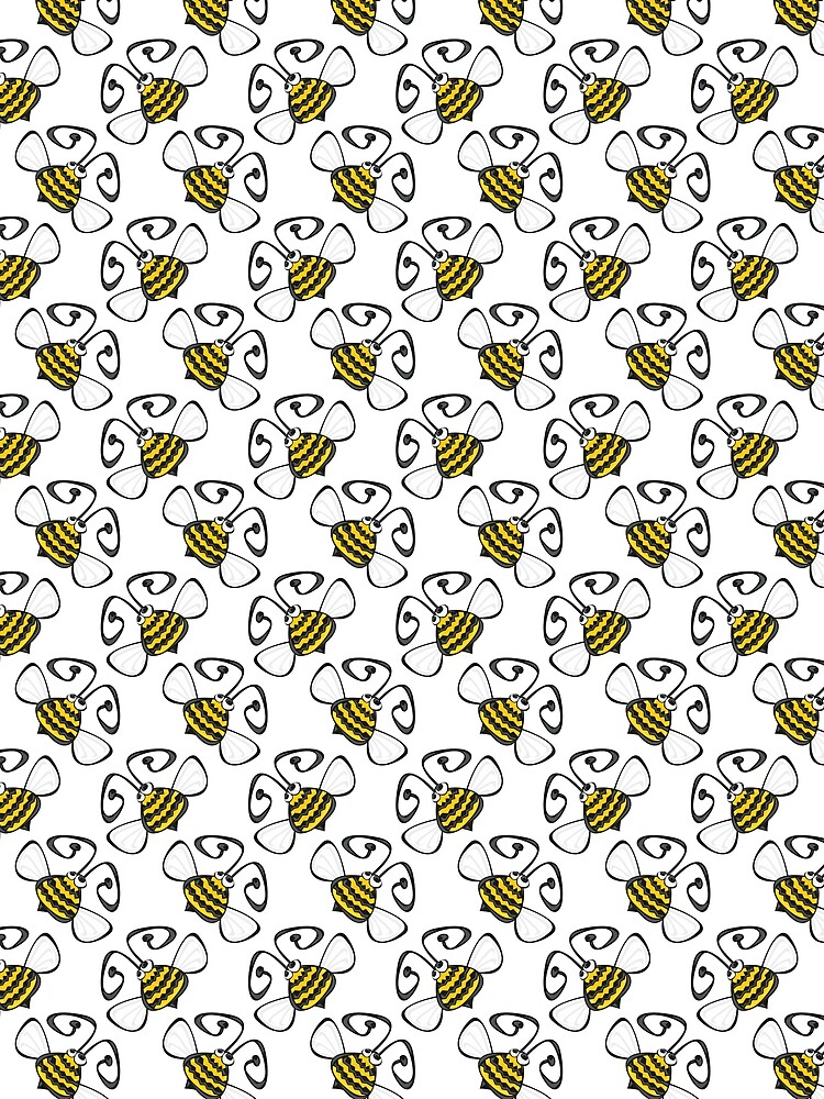 Thumbnail 3 of 3, Scarf, Bees designed and sold by RMSphoto.