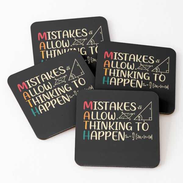 Item preview, Mistakes Allow Thinking To Happen designed and sold by stephenflashart.