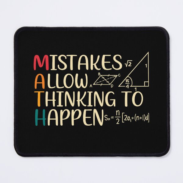 Item preview, Mistakes Allow Thinking To Happen designed and sold by stephenflashart.