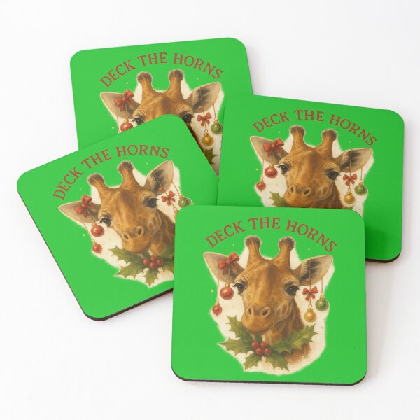Item preview, DECK THE HORNS designed and sold by TheJoyfulPen.