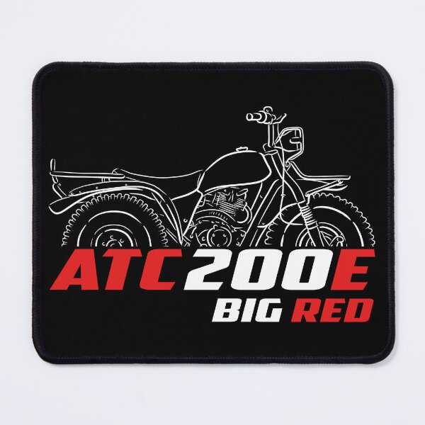 Item preview, Honda ATC200E Big Red 1983-1984 for bikers, Motorcycle designed and sold by ThrottleArts.
