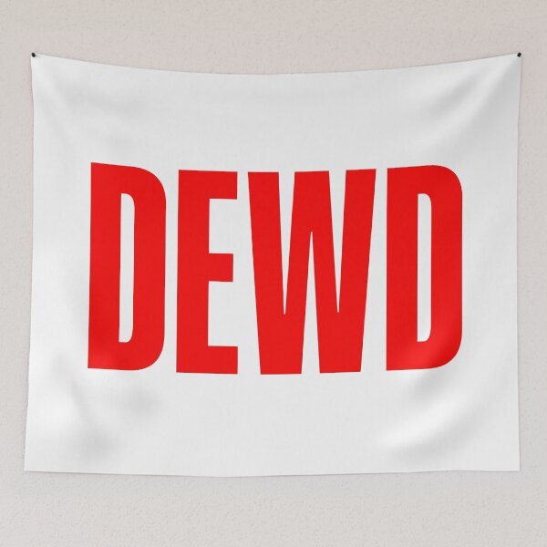 Item preview, Dewd, Red Bold designed and sold by Memes N Lore .