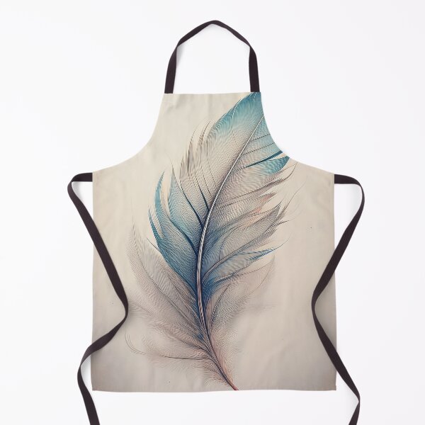 Item preview, Single Blue Feather with Soft Edges designed and sold by homydesign.