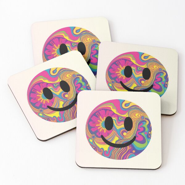 Item preview, Hippie Face (Color Background) designed and sold by RollingLoaded.