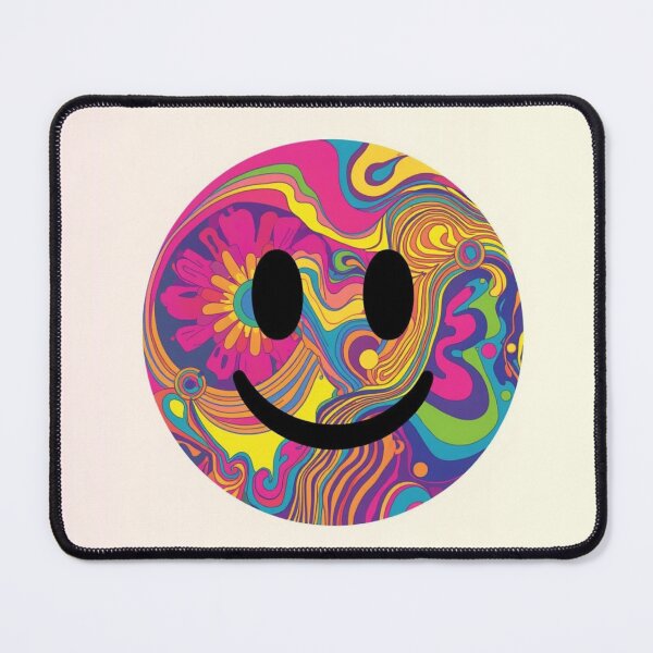 Item preview, Hippie Face (Color Background) designed and sold by RollingLoaded.