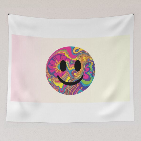 Item preview, Hippie Face (Color Background) designed and sold by RollingLoaded.