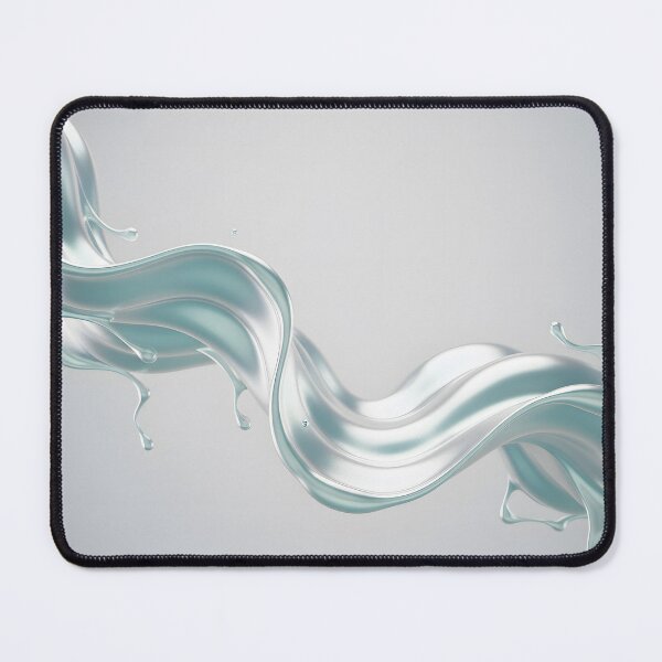 Item preview, Curving splash of flowing liquid metal designed and sold by homydesign.