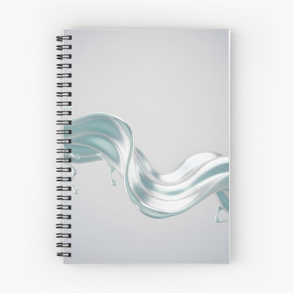 Item preview, Curving splash of flowing liquid metal designed and sold by homydesign.